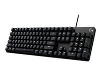 Logitech G413 SE - Clavier - rétro-éclairé - USB - QWERTZ - Allemand - commutateur : Tactile - noir