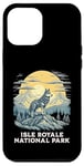 Coque pour iPhone 12 Pro Max Isle Royale National Park Grey Wolf Vacation Wildlife