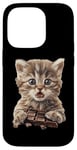 iPhone 14 Pro Cat Chocolate Case