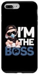 Coque pour iPhone 7 Plus/8 Plus Baby Boss « I'm The Boss » Like A Boss Kids