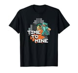 Minecraft Steve Time To Mine Poster T-Shirt