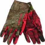 Härkila Moose Hunter 2.0 Fleece Handske MossyOak Break-Up Country/MossyOak Red M