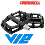 DMR V12 Pedals Upgraded Lightweight Flat Platform Mountain Bike Pedal 9/16 Pair