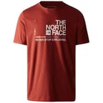 T-shirt The North Face  TEE SHIRT FOUNDATION GRAPHIC - BRANDY BROWN - L