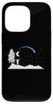 iPhone 13 Pro falling Star with Moon in the Sky Case