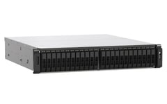 QNAP TS-H2490FU - Serveur NAS - 24 Baies - rack-montable - PCI Express 3.0 x4 (NVMe) - RAID RAID 0, 1, 5, 6, 10, 50, 60, JBOD - RAM 128 Go - 25 Gigabit Ethernet - iSCSI support