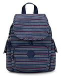 Kipling CITY PACK MINI - Blue Geo Print RRP £77