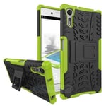 Sony Xperia XZ      Heavy Duty Case    [Green]