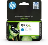 Hp Blæk Cyan 953xl - Officejet Pro 8710/8720/8730/8740