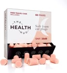 Best Ear Plugs for Sleeping by The Health Hug 60 Pairs 120 count (Pack of 1) 