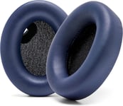 Coussinets Extra épais pour Casque Sony WH1000XM4 par Wicked Cushions - Cuir Souple, Mousse à mémoire de Luxe à Isolation phonique, Fonctionne avec capteur d'oreille | Bleu