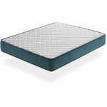 Matelas Ressorts Ensachés 160X200 crono, Epaisseur 24 cm, 7 zones de confort. Réducteur de point de pression