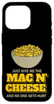 iPhone 16 Pro Macaroni and Cheese Costume Mac and Cheese gifts Case