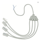 Hager TN724 - Cordon répartiteur téléphonique 4 x RJ45 new