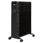 Zanussi Electric Heater 2300W 11 Fin Oil Filled Radiator & Remote ZOFR5005B