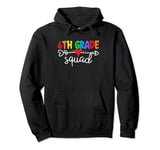 6th Grade Squad Teachers Boys Kids Students Back to School Pullover Hoodie