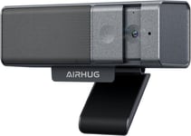 AIRHUG 3 in 1 Webcam - 1080P with Microphone and Speaker, USB Webcam...