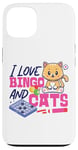 iPhone 13 Bingo Player Cat I Love Bingo And Cats Case