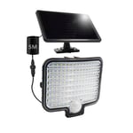 Qsmile Applique Murale Extérieure Avec Capteur De Mouvement, Lumière De Sécurité À énergie Solaire Durable, Panneau LED Avec Capteur, Projecteur Étanche IP65, Adapté Au Jardin Extérieur