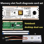 Kqcpet6 V8-Analyseur De Carte Mère Pour Téléphone Portable,Pc,Ordinateur Portable,Carte De Test De Diagnostic Intelligente,Usb,Pci,Pcie,Lpc,Pci-E - Type Memory Card Set