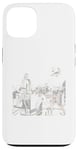 Coque pour iPhone 13 Jean-Michel Jarre Logo "City"