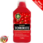 Tomorite Liquid Tomato Fertiliser Plant Food Levington 1 Litre