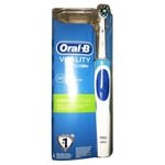 Oral-B Vitality Crossaction Basic Cls Rotating-Oscillating White Toothbrush