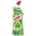 HARPIC Gel WC - Nettoyant Fraicheur d'Ailleurs Parfum Foret de Bambous avec technologie anti-odeurs 750 ml