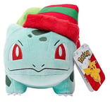 Pokemon - 8  Bulbasaur with striped hat - W1  /Plush - New merchand - T1398z