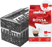 Lavazza Qualità Rossa Coffee Beans, Medium Roast, 1 kg Each, 1 (Pack of 6) 