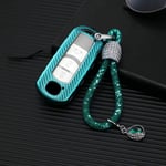 Car Key Signal Blocking Pouch,For Mazda 2 3 5 6 Cx-3 Cx-4 Cx-5 Cx-7 Cx-9 Atenza Axela Mx5 Key Cover B-Green Keychain