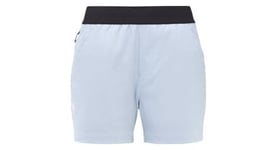 Short de randonnee femme millet wanaka stretch bleu clair