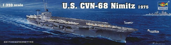 Trumpeter 05605 - 1:3 50 Porte-Avions Uss Nimitz CVN-68 1975 - Neuf