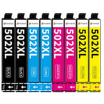 Hookink 502XL Ink Cartridges Multipack Compatible for Epson 502 XL Ink Cartridges for Epson Expression Home XP-5100 XP-5105 XP-5150 XP-5155, Workforce WF-2860 WF-2865 WF-2880 WF-2885 DWF