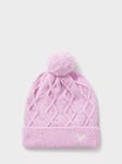 Crew Clothing Glitterball Cable Knit Bobble Hat