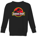 Jurassic Park Logo Kids' Sweatshirt - Black - 5-6 Years - Black