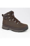Edge Laced Crazy Horse Leather Padded Ankle Hiking Boot