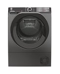 Hoover H-Dry 500 NDEH10RA2TCBER Freestanding Heat Pump Tumble Dryer, Large Capacity, A++, 10 kg Load, Graphite