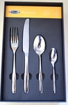 STELLAR WINCHESTER STAINLESS STEEL 16 PIECE CUTLERY SET BW48