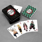 Demon Slayer (Kimetsu no Yaiba) - Jeu de cartes dans une boîte métallique - Pala