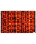 Zala Living Paillasson en Polyamide pour Porte Motif Terracotta Rouge, Polyamide, Terra Rouge., 50 x 70 x 0,7 cm