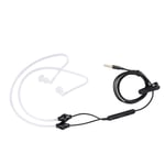 Anti Radiation 3.5mm Air Acoustic Tube Earpiece Mic Earphone For Mobile Phon BLW