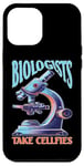 Coque pour iPhone 12 Pro Max Biologists Take Cellfies Humour de laboratoire scientifique