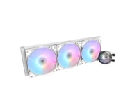 Zalman Alpha36 White Cpu Liquid Cooler 360Mm Radiator 3 X 120 Mm Fan Argb Pump Dual, Allt-I-Ett Vätskekylare, 12 Cm, Vit