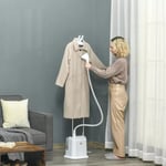 Upright Garment Clothes Steamer with 6 Steam Settings 1.7L Water Tank