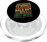 Just another sexy bald guy, Hair Loss Baldness Bald Men PopSockets PopGrip for MagSafe