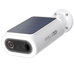 AOSU 4K 8MP Caméra Surveillance WiFi extérieur sans Fil Solaire [ Unique 4K Version Panneau Solaire Intégré] AI Détection pour personne/pet/voiture, lumière audio Alarme bidirectionnel IP65 avec Alexa