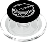 Art ligne Bodhráns pour musiciens Bodhrán PopSockets PopGrip pour MagSafe