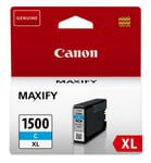 CARTOUCHE CANON CYAN PGI-1500XL / pgi 1500 xl bleu pour maxify mb2050 mb2350