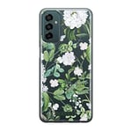 Babaco ERT GROUP mobile phone case for Samsung A13 4G original and officially Licensed pattern Flowers 034 optimally adapted to the shape of the mobile phone, partially transparent